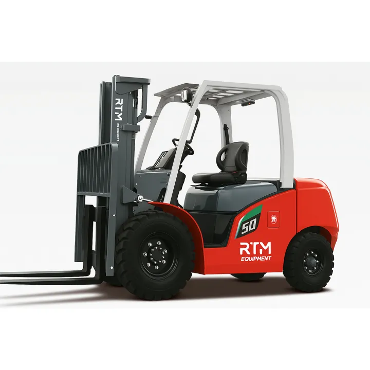 Carretilla Eléctrica Litio RTM CPD 4.0-5.0T G2A11LI – Robustez Cargas Pesadas - detalle de máquina